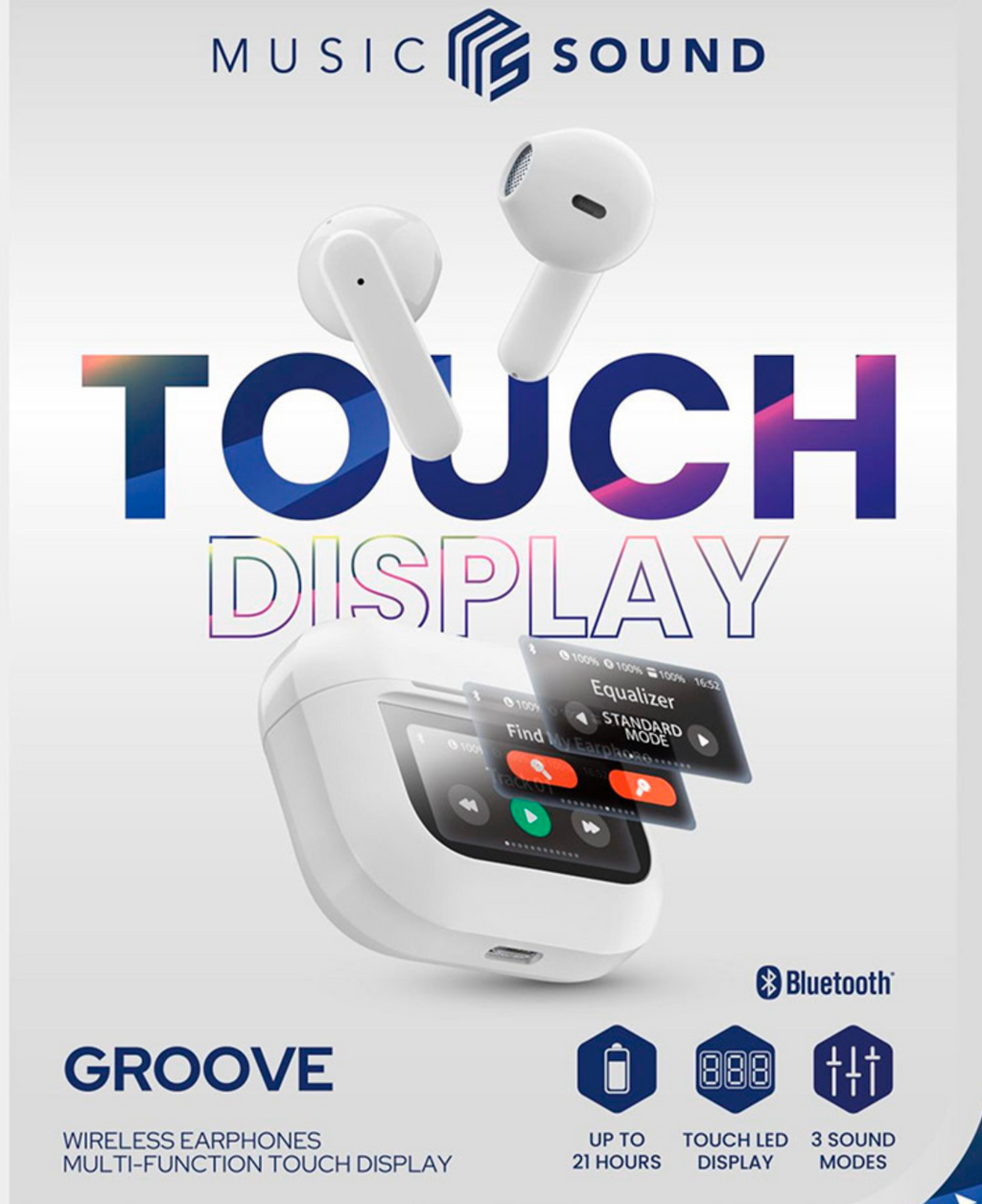 MUSICSOUND BREEZE AURICOLARI WIRELESS