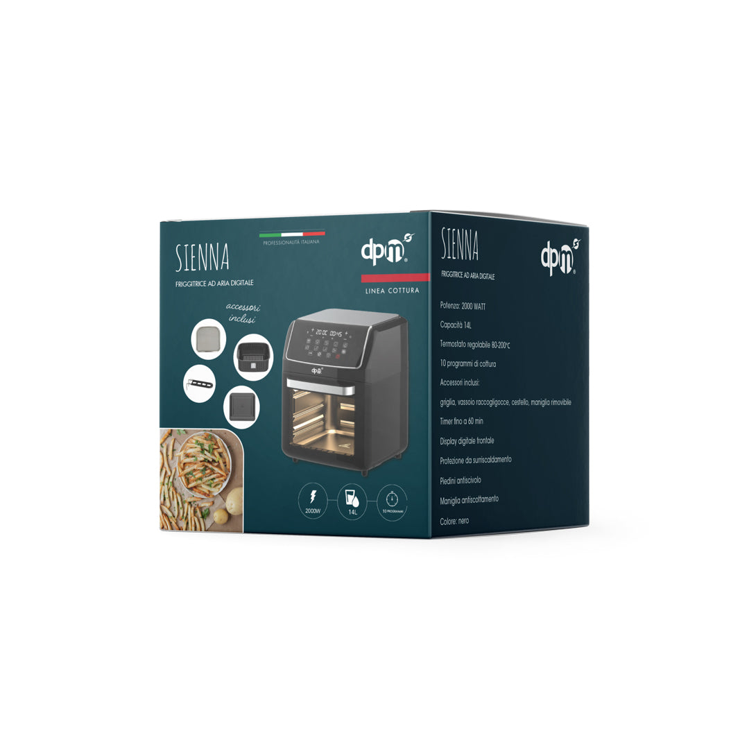 FRIGGITRICE AD ARIA SIENNA 14LT DPM