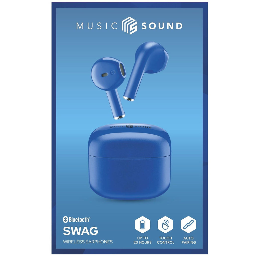 MUSICSOUND SWAG AURICOLARI WIRELESS