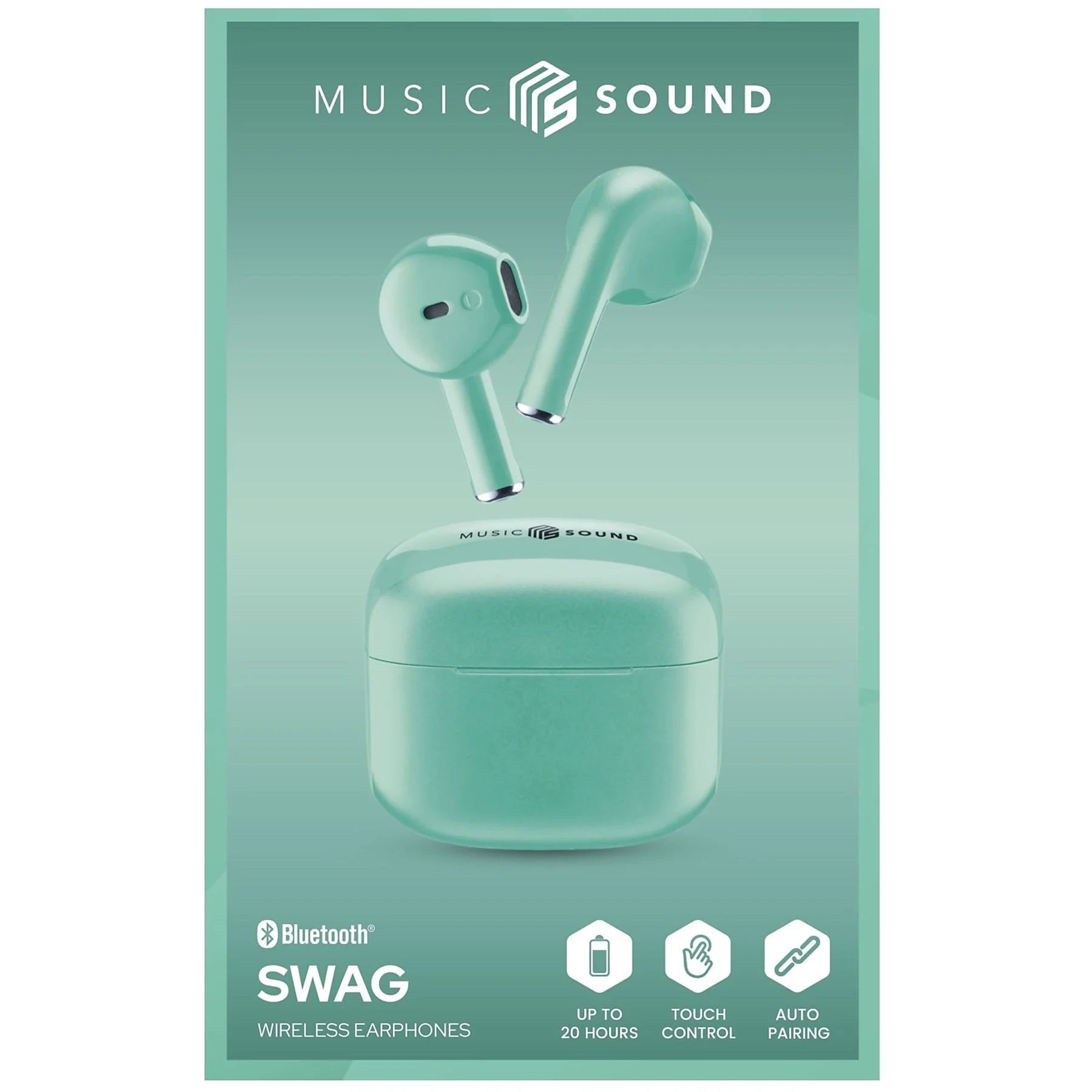 MUSICSOUND SWAG AURICOLARI WIRELESS