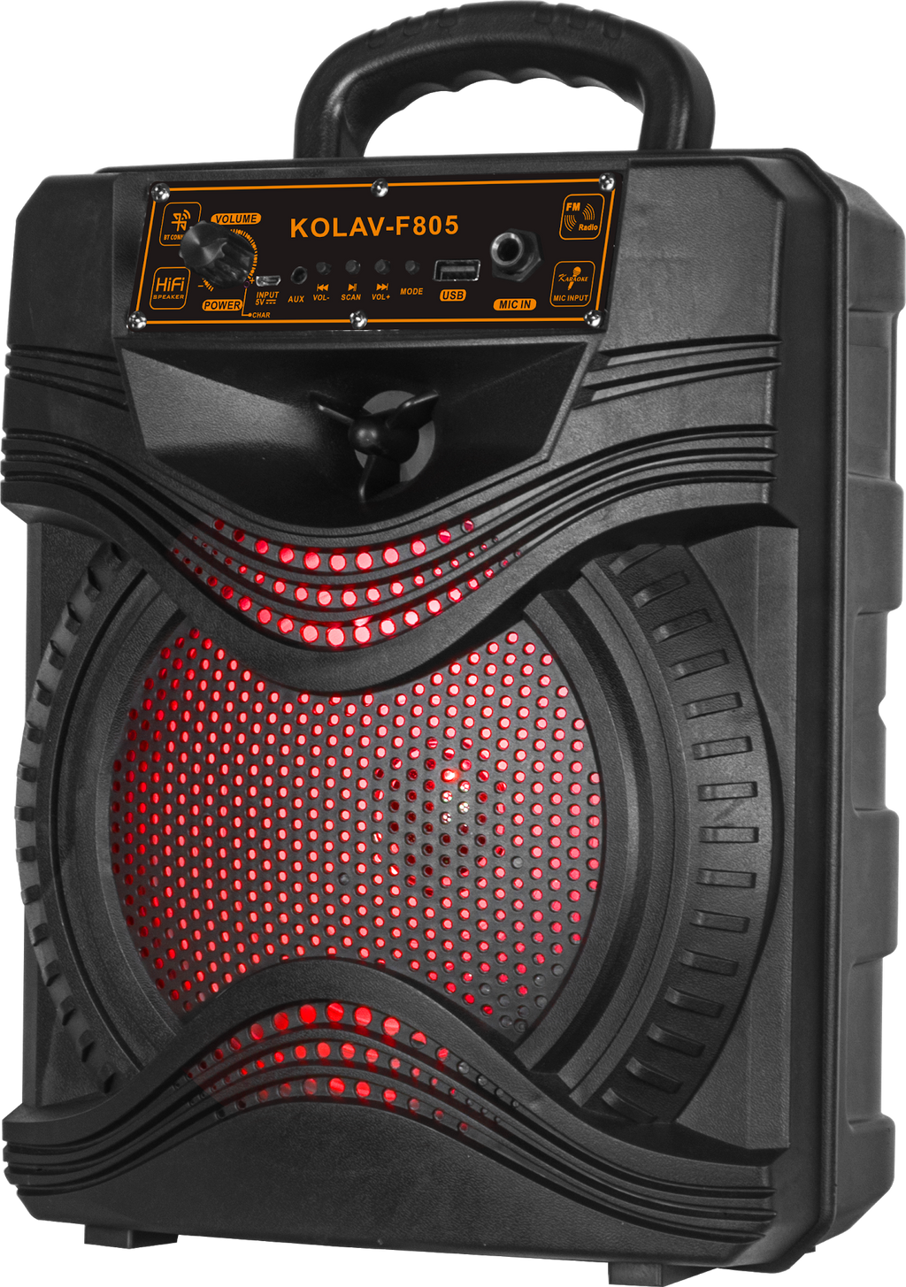 Cassa Acustica Amplificata 8" Portatile Bluetooth