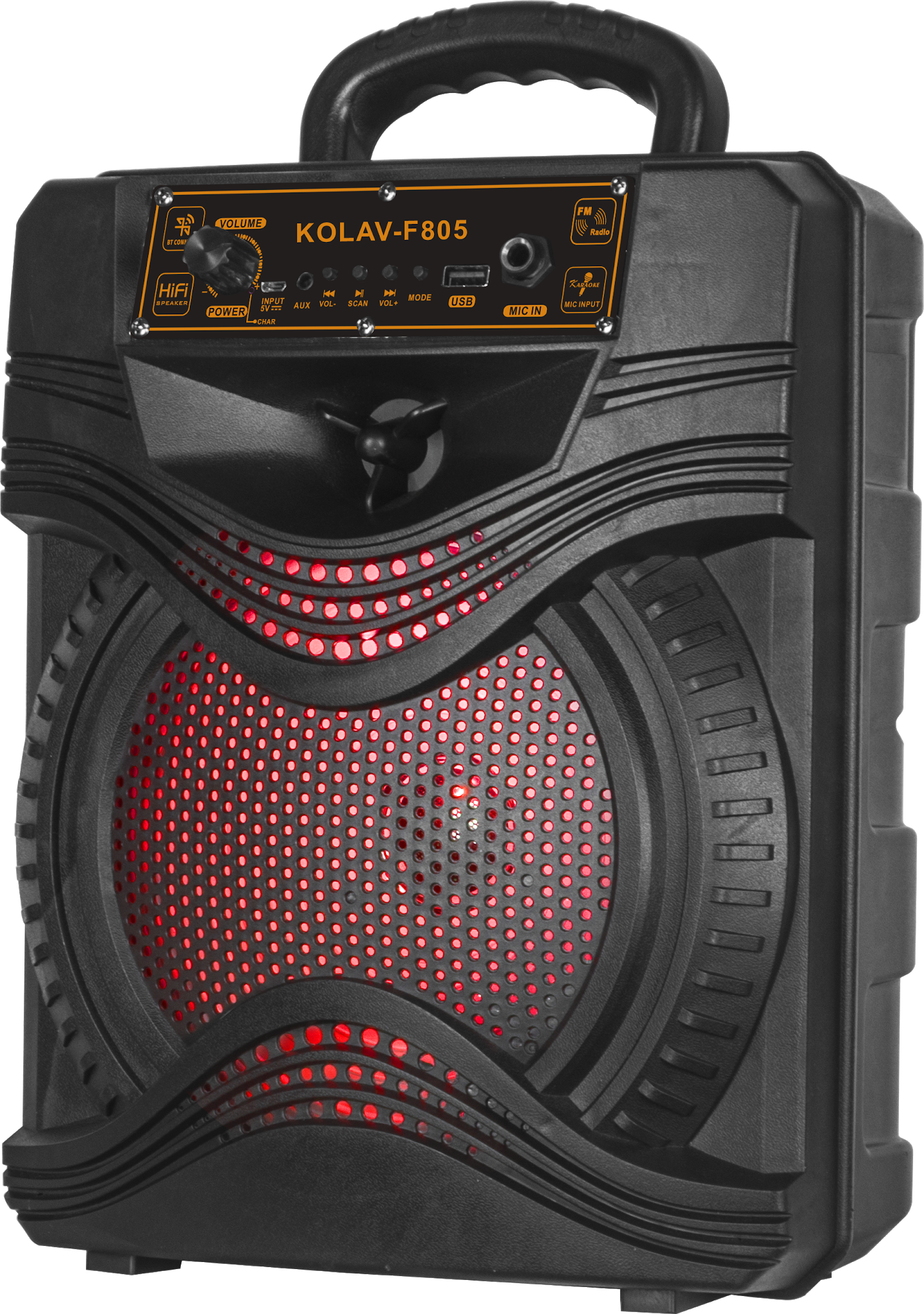 Cassa Acustica Amplificata 8" Portatile Bluetooth